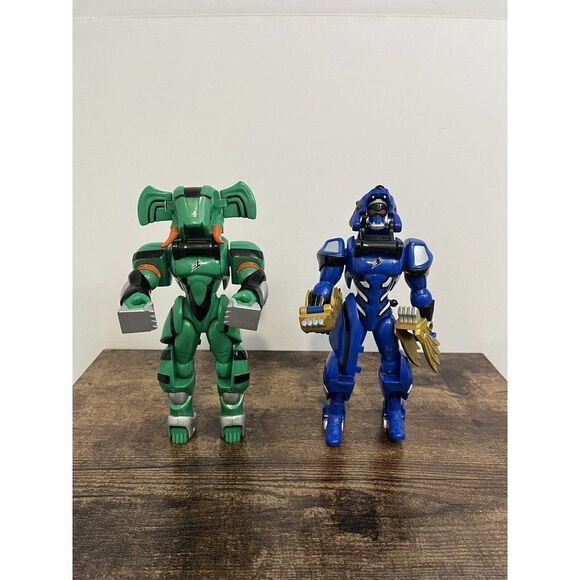 Power Rangers Jungle Fury Armored Jaguar & Elephant Action Figures Bandai - Picture 1 of 3